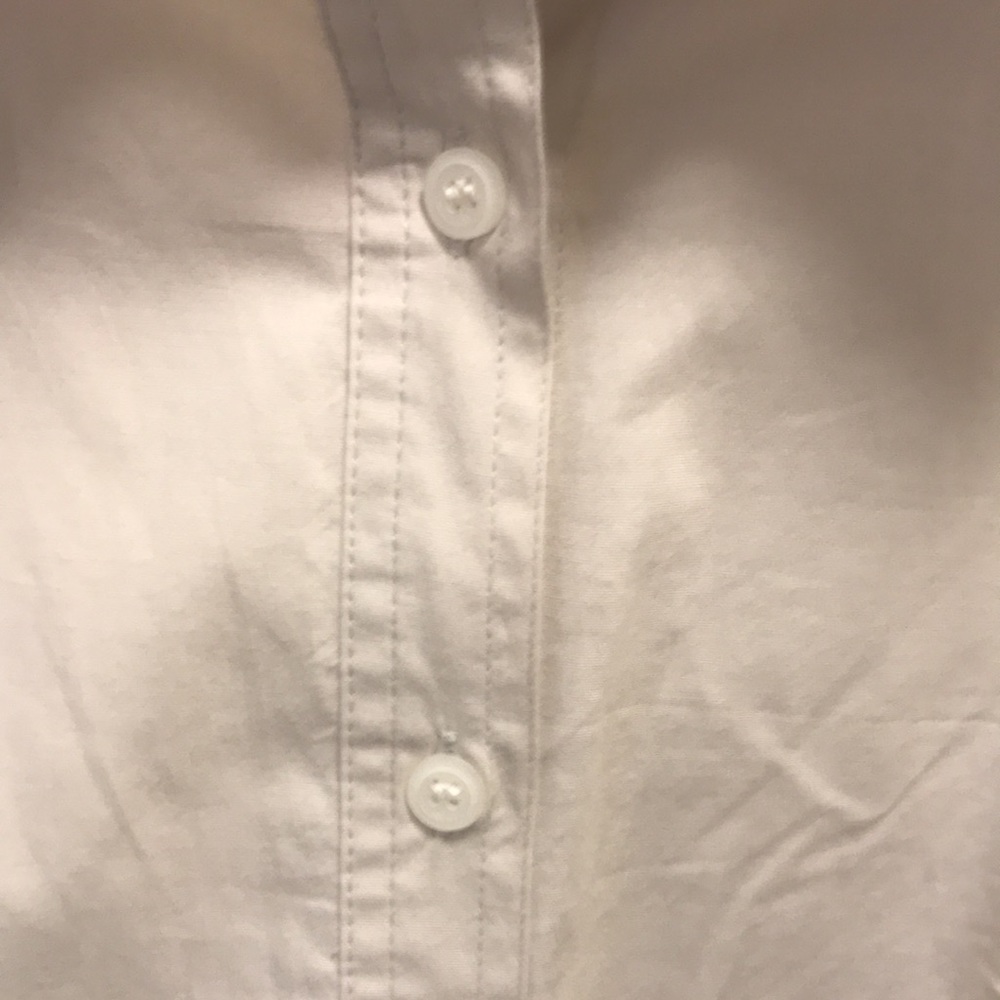 4 for $10 💗💗 Solutions Casualwear khaki colored button down shirt - Picture 2 of 8